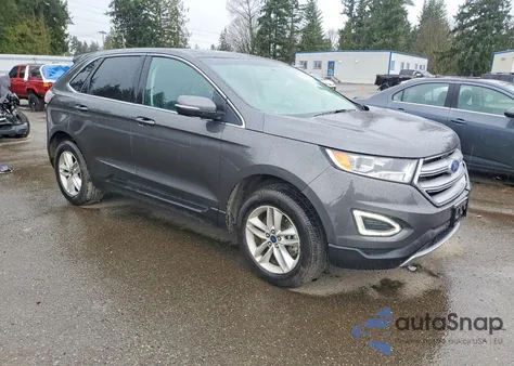2017 Ford Edge Sel из США, поврежденный, VIN 2FMPK4J96HBB69300